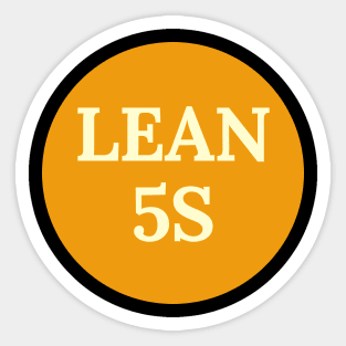 Lean 5S Sticker